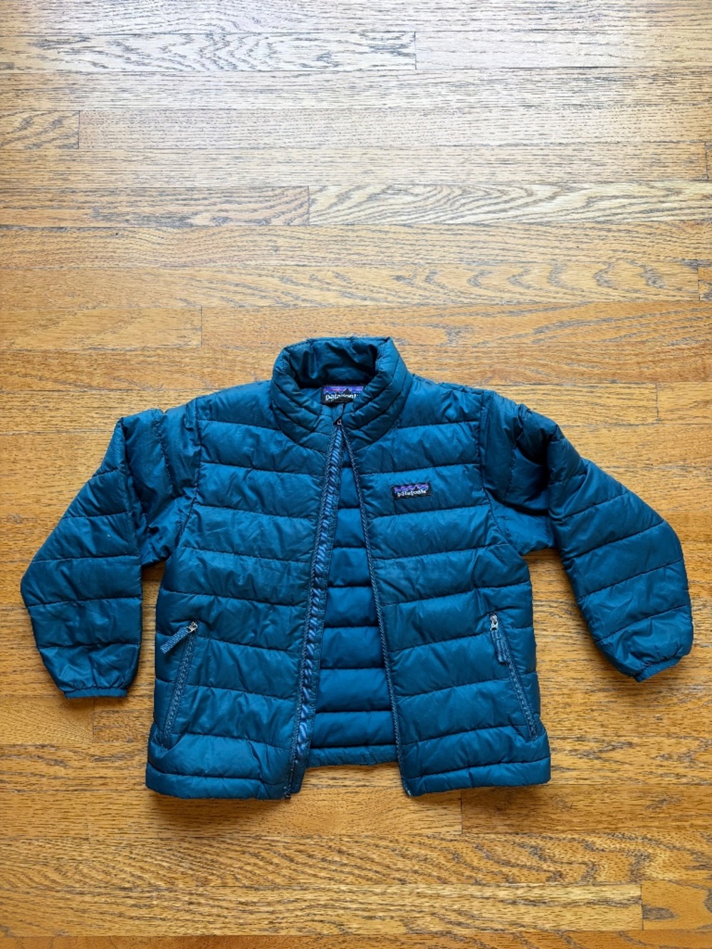 PATAGAONIA KIDS PUFF JACKET - ZIPPER BROKEN - XS - AGE 6